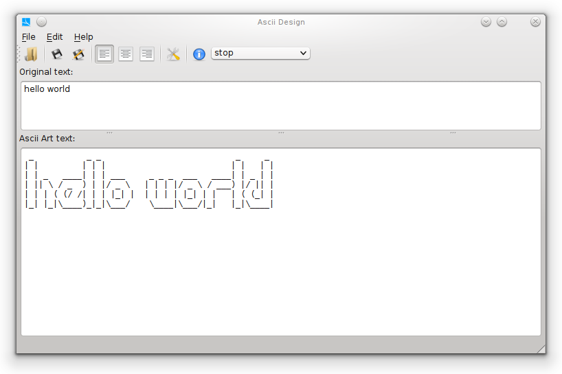 Ascii Design 1.0.3 released